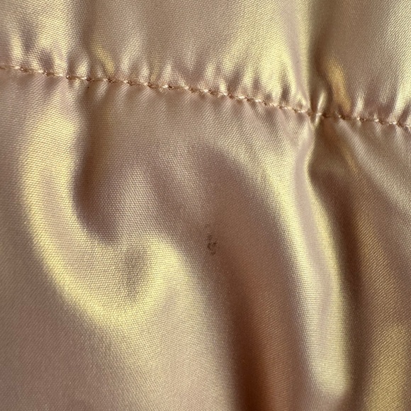 Le Chic Metallic Pink Puffy Coat with Belt Bag - Picture 3 of 10